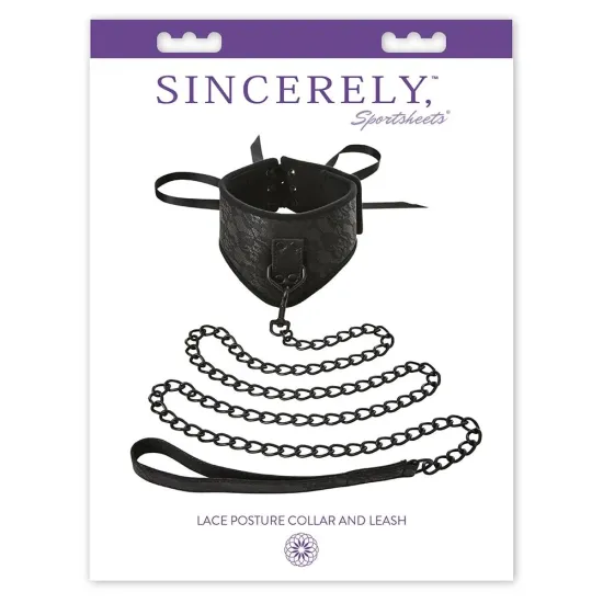 Sincerely Lace Posture Collar & Leash Sincerely Lace Posture Collar & Leash