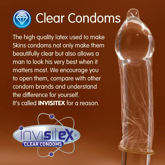 Skins Condoms Chocolate FOIL (BAG 500)