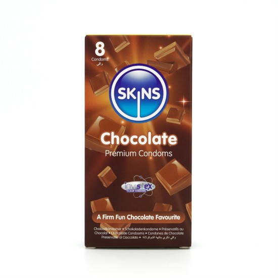 Skins Condoms Chocolate 8 Pack Skins Condoms Chocolate 8 Pack