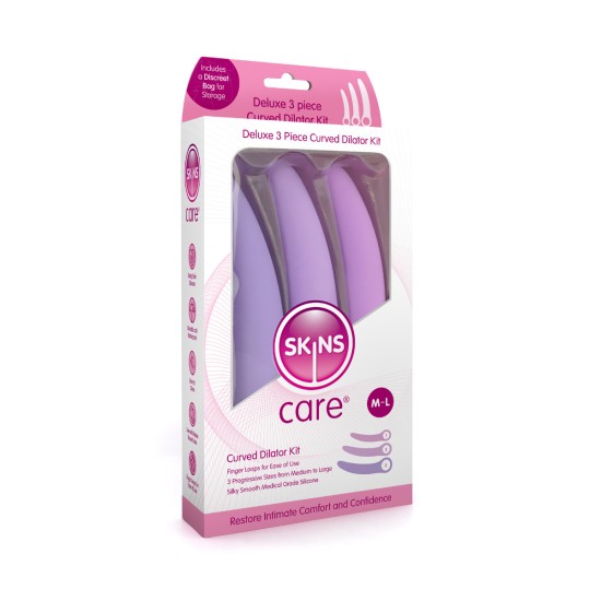 Skins Care - Curved Dilators - 3pc Set (Medium - Large) Skins Care - Curved Dilators - 3pc Set (Medium - Large)