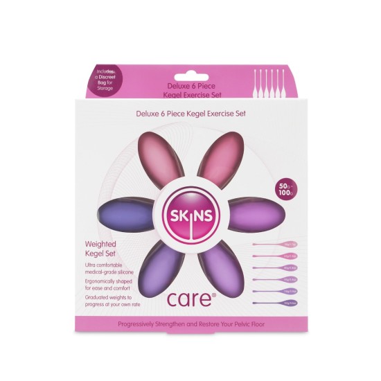 Skins Care - Kegel Exercise Set - 6pc Set Skins Care - Kegel Exercise Set - 6pc Set