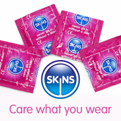 Skins Condoms Dots & Ribs FOIL (BAG 500) Skins Condoms Dots & Ribs FOIL (BAG 500)