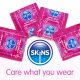 Skins Condoms Dots & Ribs FOIL (BAG 500) Skins Condoms Dots & Ribs FOIL (BAG 500)