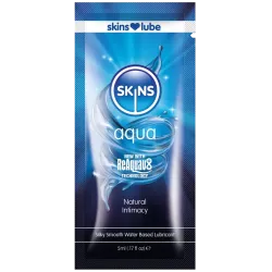Skins Aqua Water Based Lubricant - 5ml Foil