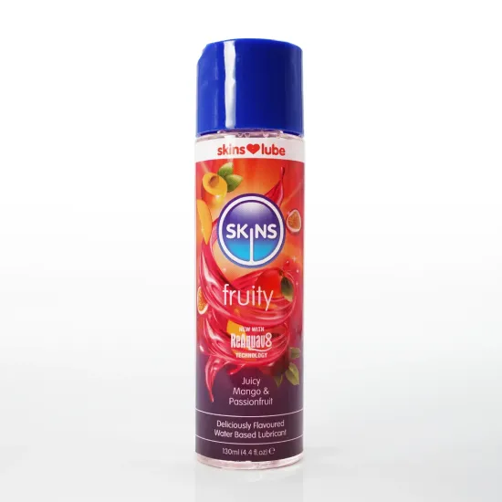 Skins Mango & Passionfruit Water Based Lubricant 4.4 fl oz (130ml) Skins Mango & Passionfruit Water Based Lubricant 4.4 fl oz (130ml)