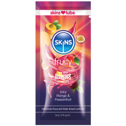 Skins Mango & Passionfruit Water Based Lubricant - 5ml Foil