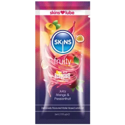 Skins Mango & Passionfruit Water Based Lubricant - 5ml Foil