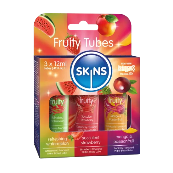 Skins 12ml Sampler Tubes - Fruity 3pk