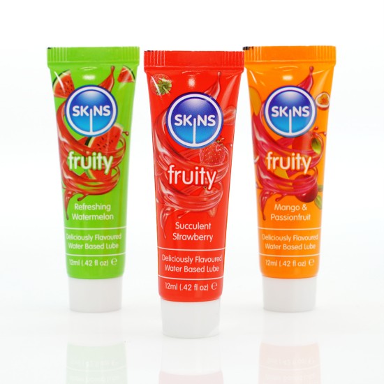 Skins 12ml Sampler Tubes - Fruity 3pk Skins 12ml Sampler Tubes - Fruity 3pk