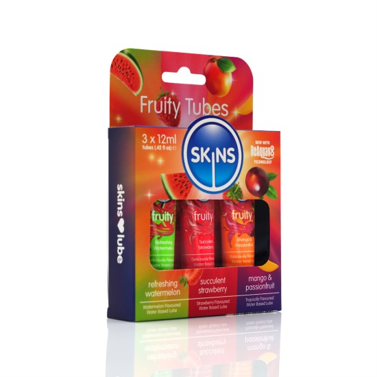 Skins 12ml Sampler Tubes - Fruity 3pk Skins 12ml Sampler Tubes - Fruity 3pk