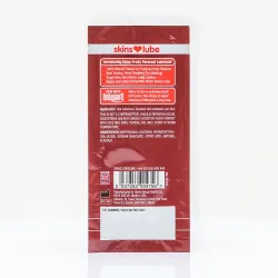 Skins Strawberry Water Based Lubricant - 5ml Foil Skins Strawberry Water Based Lubricant - 5ml Foil