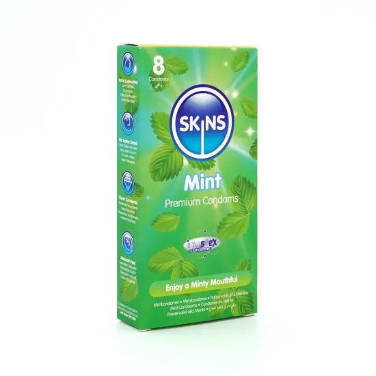 Skins Condoms Mint 8 Pack Skins Condoms Mint 8 Pack