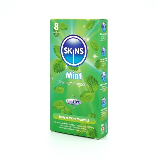 Skins Condoms Mint 8 Pack Skins Condoms Mint 8 Pack