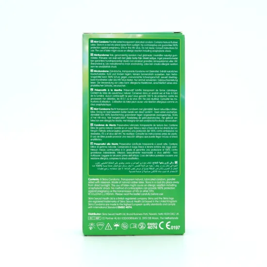 Skins Condoms Mint 8 Pack Skins Condoms Mint 8 Pack