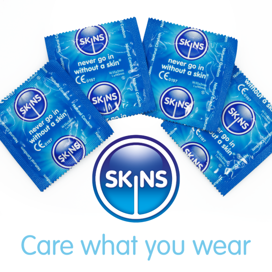 Skins Condoms Natural FOIL (BAG 500) Skins Condoms Natural FOIL (BAG 500)