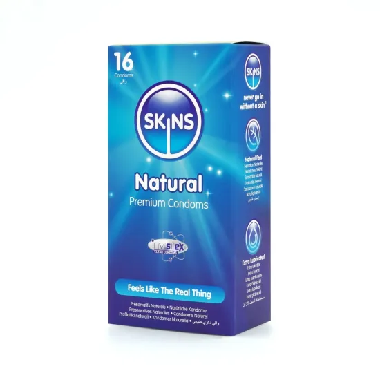 Skins Condoms Natural 16 Pack