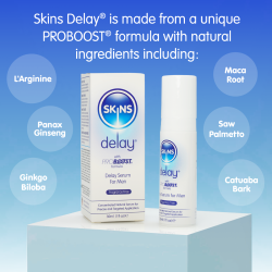 Skins Natural Delay Serum 30ml (fragrance free) Skins Natural Delay Serum 30ml (fragrance free)