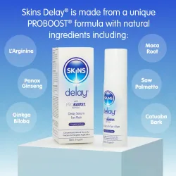 Skins Natural Delay Serum 30ml (fragrance free)