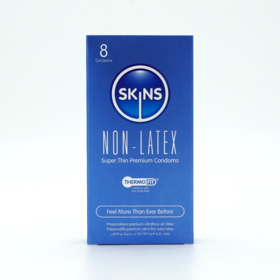 Skins Condoms Non-Latex 8 Pack Skins Condoms Non-Latex 8 Pack