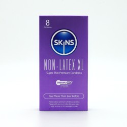 Skins Condoms Non-Latex XL 8 Pack