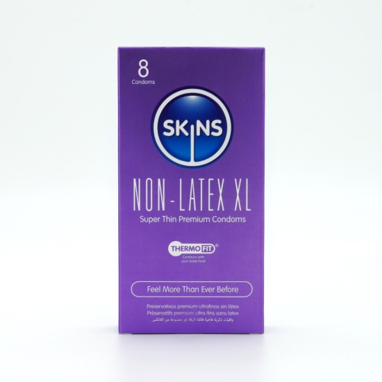 Skins Condoms Non-Latex XL 8 Pack Skins Condoms Non-Latex XL 8 Pack