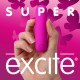 Skins Super Excite Rechargeable Pink Bullet - 10 Functions Skins Super Excite Rechargeable Pink Bullet - 10 Functions