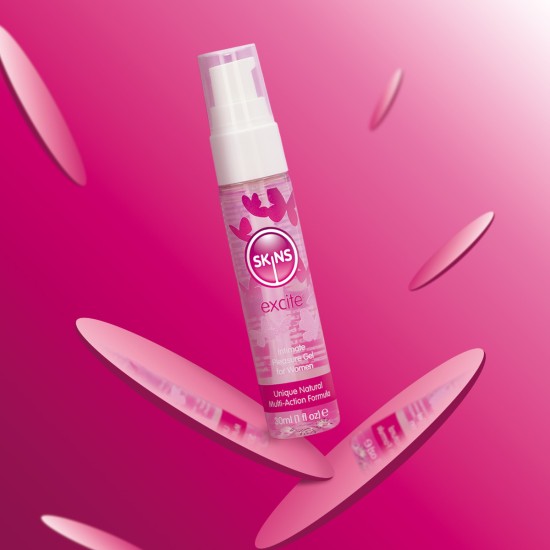 Skins Super Excite Clitoral Stimulation Gel 1 Fl oz (30ml) Skins Super Excite Clitoral Stimulation Gel 1 Fl oz (30ml)