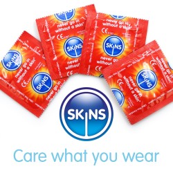 Skins Condoms Ultra Thin FOIL (BAG 500) Skins Condoms Ultra Thin FOIL (BAG 500)