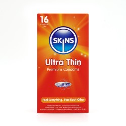 Skins Condoms Ultra Thin 16 Pack Skins Condoms Ultra Thin 16 Pack