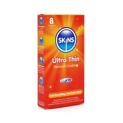 Skins Condoms Ultra Thin 8 Pack Skins Condoms Ultra Thin 8 Pack
