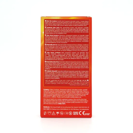 Skins Condoms Ultra Thin 8 Pack
