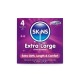 Skins Condoms Extra Large 4 Pack Skins Condoms Extra Large 4 Pack