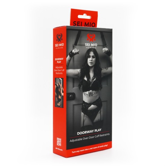SEI MIO - Doorway Control Play - Adjustable Over-Door Cuff Restraints SEI MIO - Doorway Control Play - Adjustable Over-Door Cuff Restraints