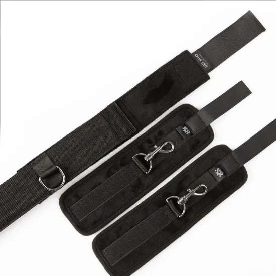 SEI MIO - Spread the Love - Ankle Spreader Bar with Wrist Cuffs SEI MIO - Spread the Love - Ankle Spreader Bar with Wrist Cuffs