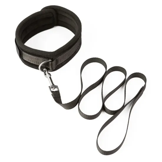 SEI MIO - Take the Lead - Padded Neck Collar and Leash SEI MIO - Take the Lead - Padded Neck Collar and Leash