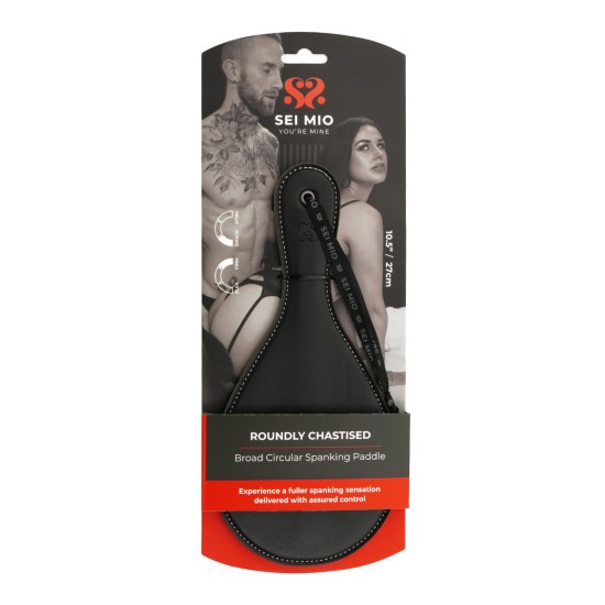 SEI MIO - Roundly Chastised - Broad Circular Spanking Paddle SEI MIO - Roundly Chastised - Broad Circular Spanking Paddle
