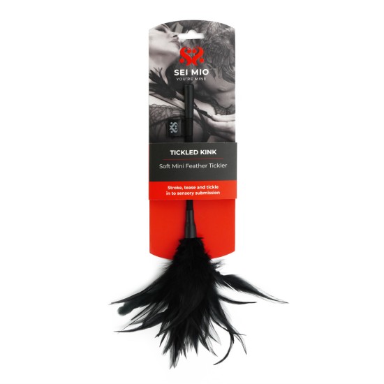 SEI MIO - Tickled Kink - Soft Mini Feather Tickler SEI MIO - Tickled Kink - Soft Mini Feather Tickler