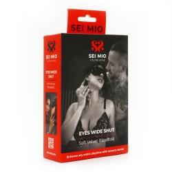 SEI MIO - Eyes Wide Shut - Soft Velvet Blindfold SEI MIO - Eyes Wide Shut - Soft Velvet Blindfold
