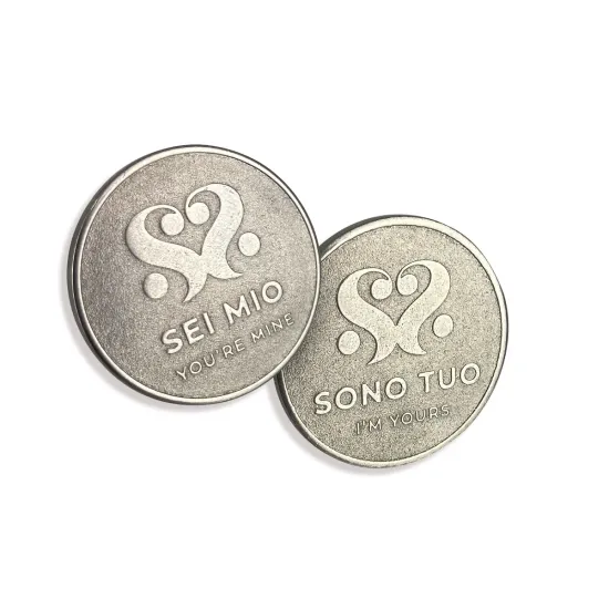 SEI MIO / SONO TUO - Stainless Steel Coin SEI MIO / SONO TUO - Stainless Steel Coin