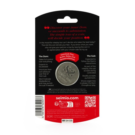 SEI MIO / SONO TUO - Stainless Steel Coin