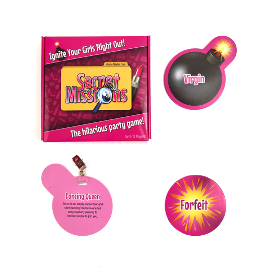 Secret Missions - Girlie Nights Secret Missions - Girlie Nights