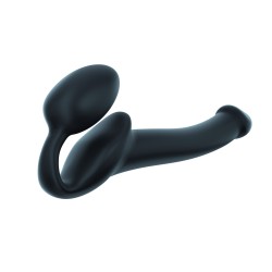 Strap On Me - Semi-Realistic Bendable Strap-On Black - S Strap On Me - Semi-Realistic Bendable Strap-On Black - S