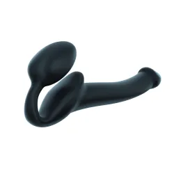 Strap On Me - Semi-Realistic Bendable Strap-On Black - S Strap On Me - Semi-Realistic Bendable Strap-On Black - S