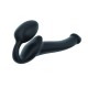 Strap On Me - Semi-Realistic Bendable Strap-On Black - S Strap On Me - Semi-Realistic Bendable Strap-On Black - S