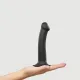 Strap On Me - Semi-Realistic Dual Density Bendable Dildo Black - M Strap On Me - Semi-Realistic Dual Density Bendable Dildo Black - M
