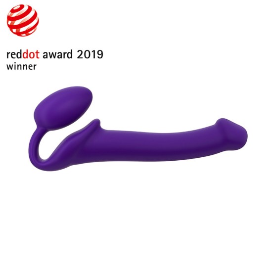 Strap On Me - Semi-Realistic Bendable Strap-On Purple - M Strap On Me - Semi-Realistic Bendable Strap-On Purple - M
