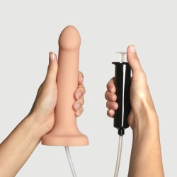 Strap On Me - Squirting Cum Dildo Semi-Realiste Vanilla - L