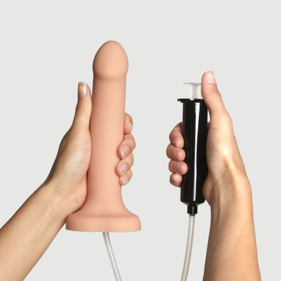 Strap On Me - Squirting Cum Dildo Semi-Realiste Vanilla - L Strap On Me - Squirting Cum Dildo Semi-Realiste Vanilla - L