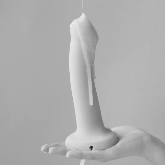 Strap On Me - Squirting Cum Dildo Semi-Realiste Vanilla - L Strap On Me - Squirting Cum Dildo Semi-Realiste Vanilla - L