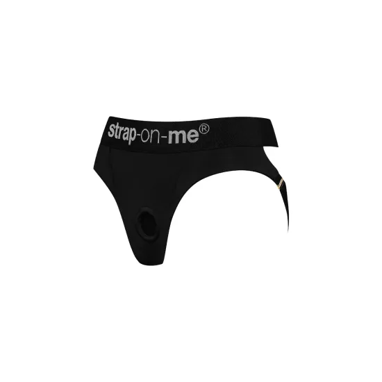 Strap On Me - Harness Lingerie Heroine - S - Black Strap On Me - Harness Lingerie Heroine - S - Black